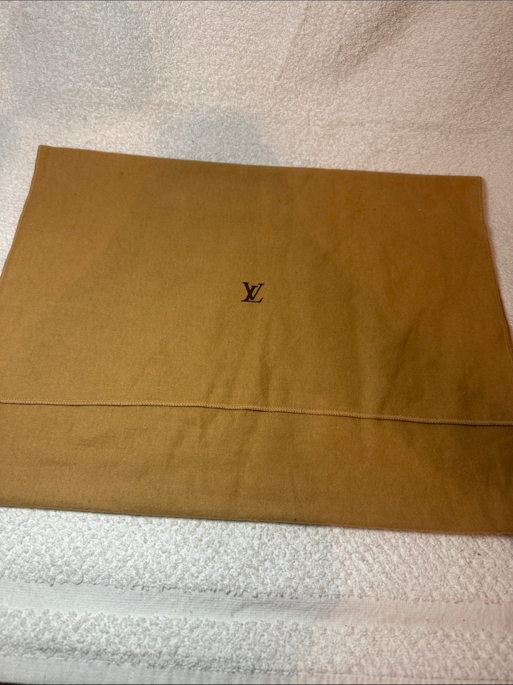 Louis Vuitton Brown Dust Cover-Made in Italy 18X14
